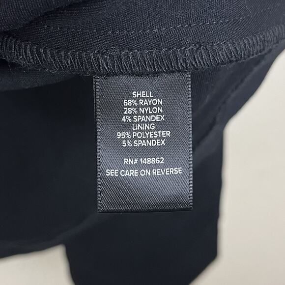 Torrid Studio Luxe Ponte Peplum Blazer Plus Size 2 2X Black - Picture 6 of 6